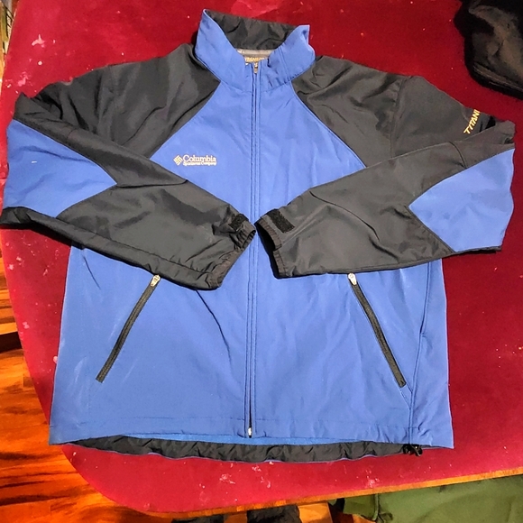 Columbia Sportswear Jacket Full Zipper Pockets Titanium - Picture 2 of 11